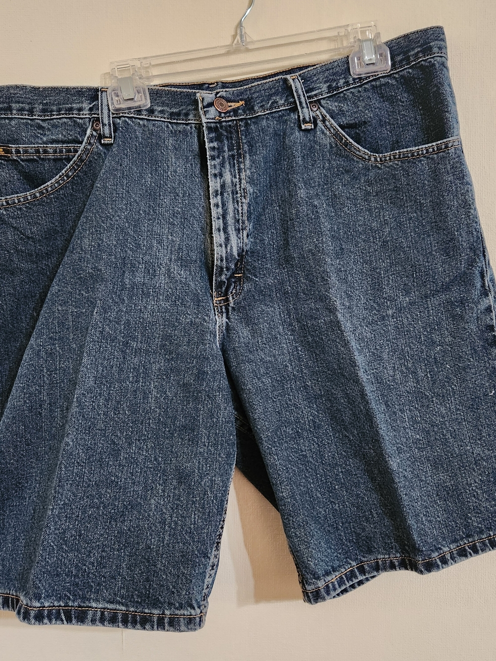 Vintage Lee Men's Classic Indigo Denim Shorts